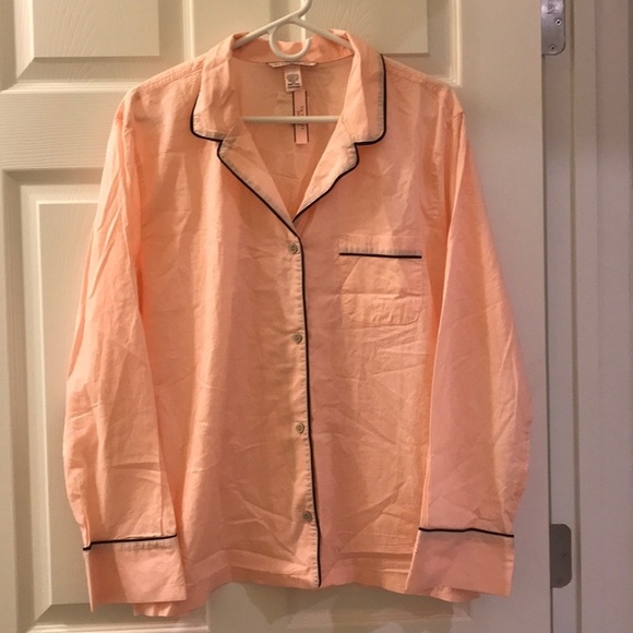 💖Shirt ONLY💖 Victoria Secret Pajama Sleep Shirt - Picture 1 of 4
